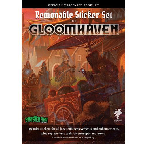 Gloomhaven: Removable Stickers