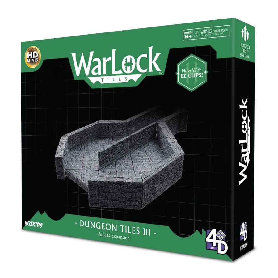 Warlock Tiles: Dungeon Tiles 3 Angles