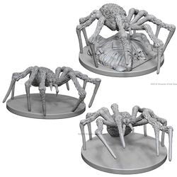 Dungeons & Dragons Nolzur`s Marvelous Unpainted Miniatures: W11 Giant Spiders 3 Pack