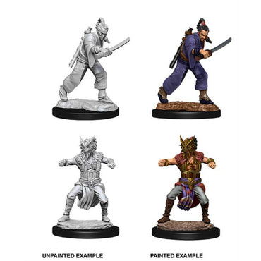 Dungeons & Dragons Nolzur`s Marvelous Unpainted Miniatures: W8 Male Human Monk