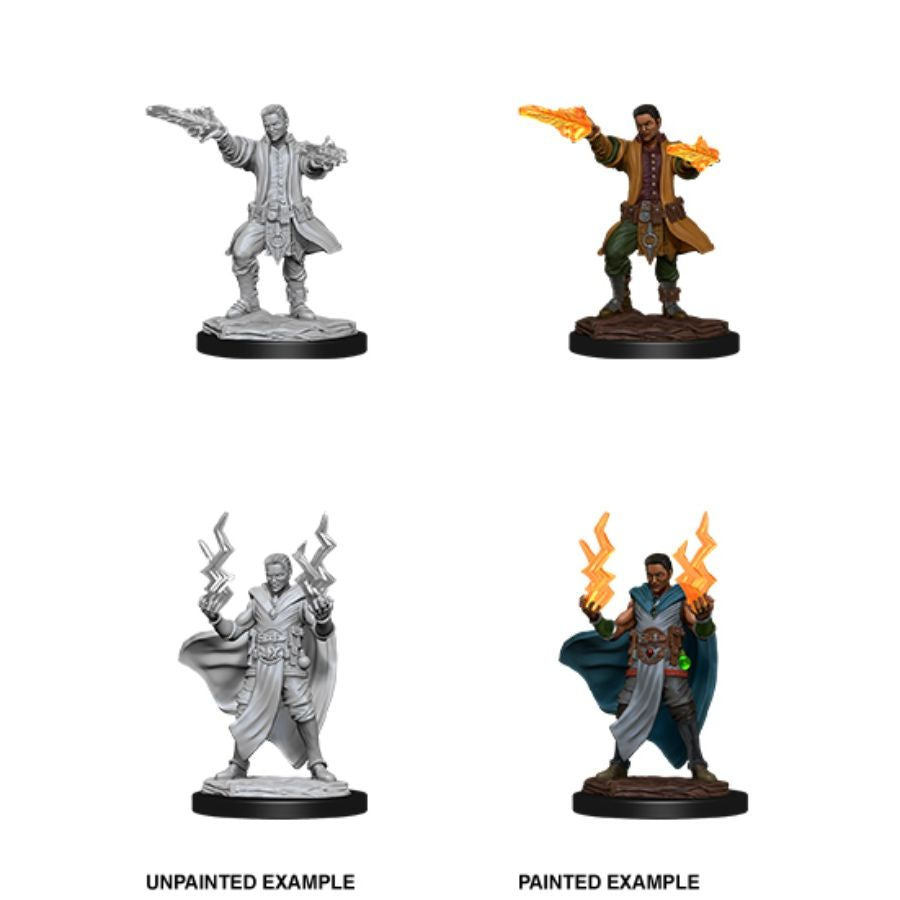 Dungeons & Dragons Nolzur`s Marvelous Unpainted Miniatures: W12 Human Sorcerer