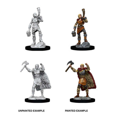 Dungeons & Dragons Nolzur`s Marvelous Unpainted Miniatures: W12 Human Barbarian Female