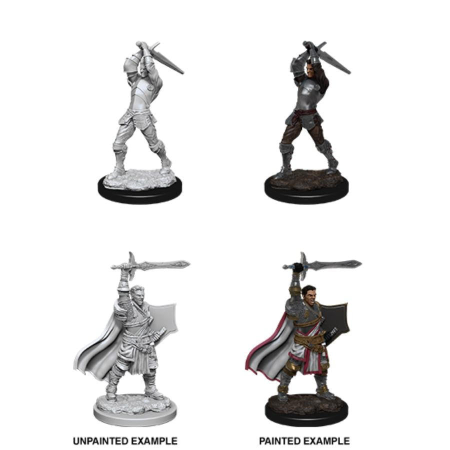Dungeons & Dragons Nolzur`s Marvelous Unpainted Miniatures: W12 Human Paladin