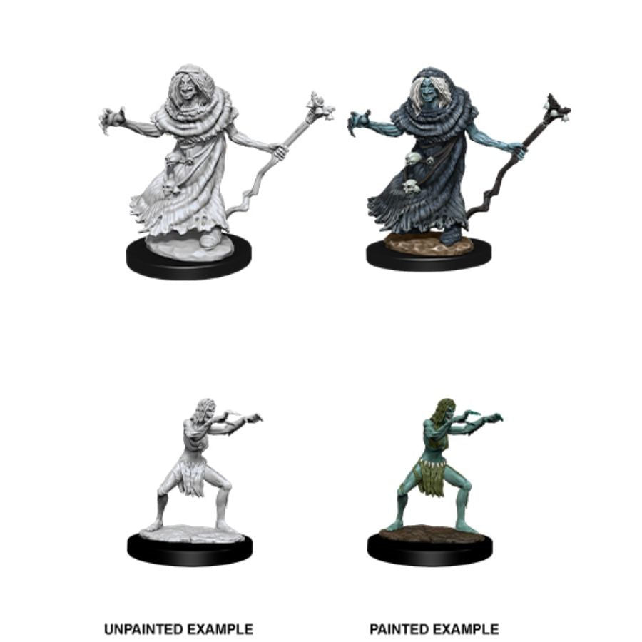 Dungeons & Dragons Nolzur`s Marvelous Unpainted Miniatures: W12 Sea Hag & Bheur Hag