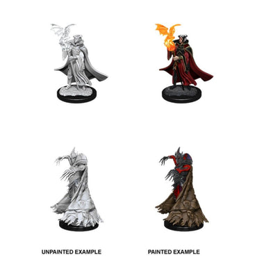Deep Cuts Unpainted Miniatures: W12 Cultist and Devil