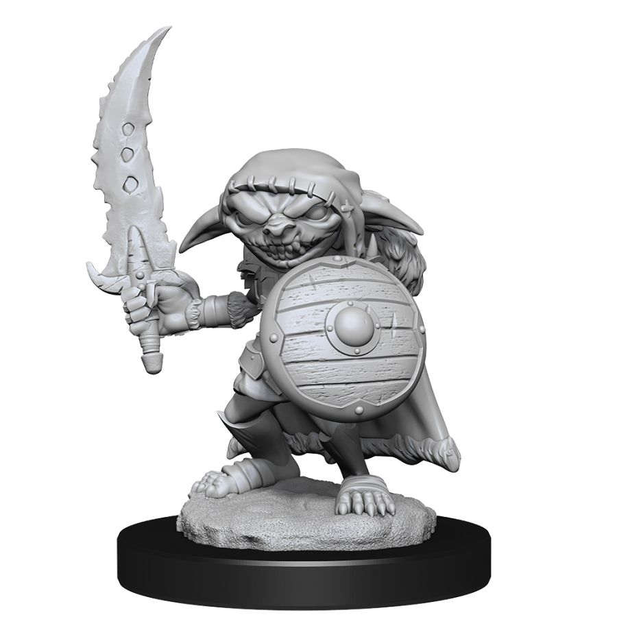Deep Cuts Unpainted Miniatures: W13 Goblin Fighter