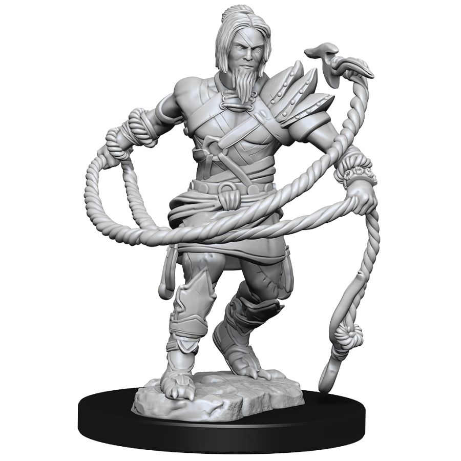 Magic the Gathering Unpainted Miniature W13 Kor Mystic & Hookmaster