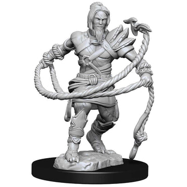 Magic the Gathering Unpainted Miniature W13 Kor Mystic & Hookmaster