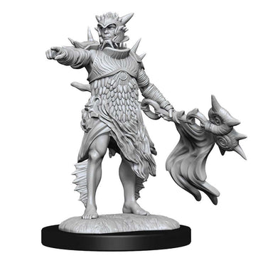 Magic the Gathering Unpainted Miniature W13 Coralhelm Commander & Halimar Watch