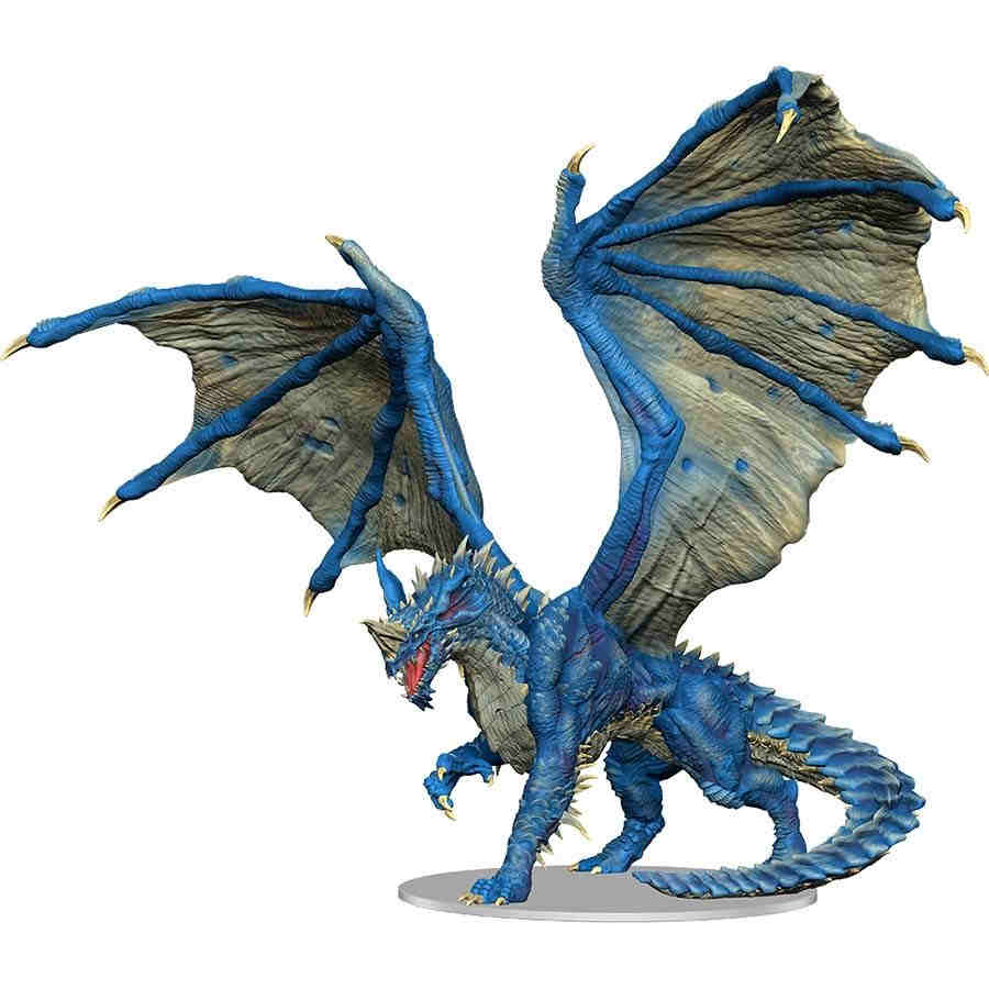 Dungeons And Dragons Miniatures: Icons of the Realms: Adult Blue Dragon