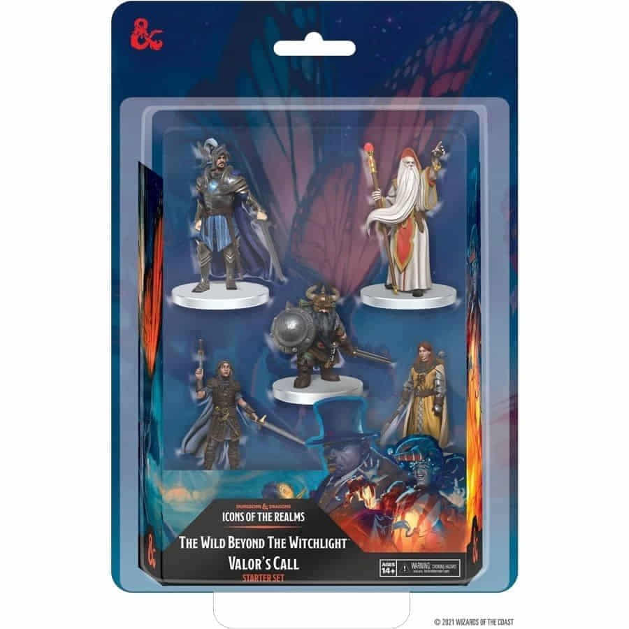 Dungeons & Dragons Fantasy Miniatures: Icons of the Realms Figure Pack - Wild Beyond the Witchlight - Valors Call