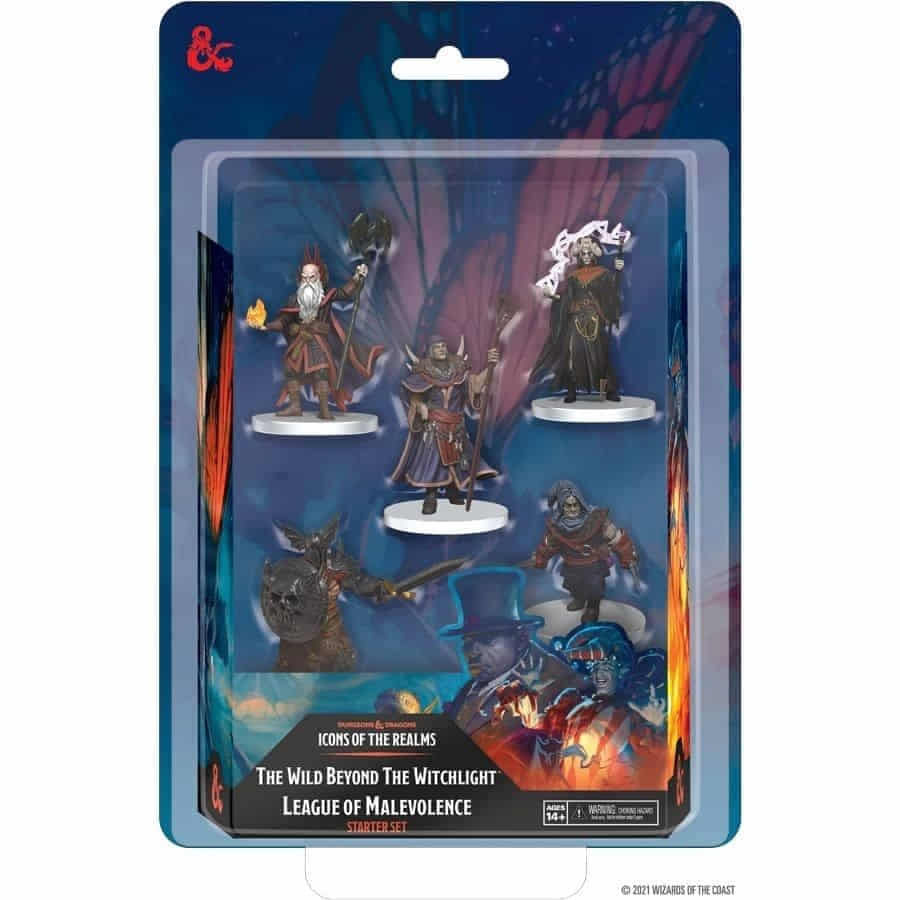 Dungeons & Dragons Fantasy Miniatures: Icons of the Realms Figure Pack - Wild Beyond the Witchlight - League of Malevolence