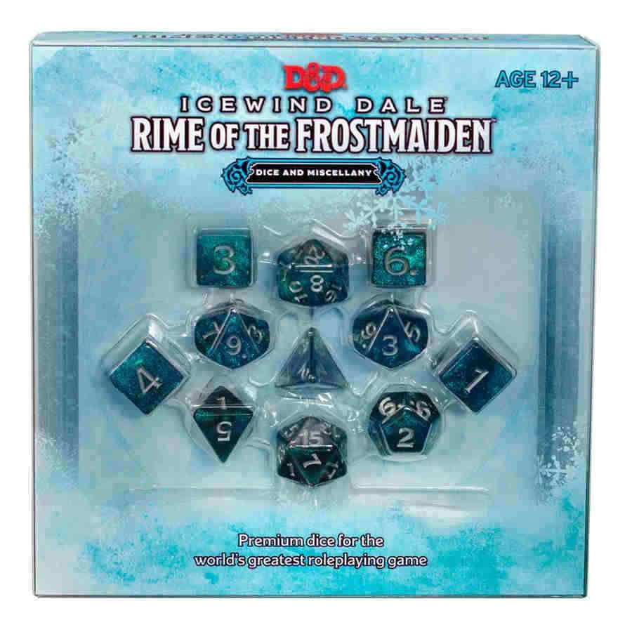 Icewind Dale Rime of the Frostmaiden Dice and Miscellany