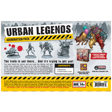 Zombicide Chronicles: Urban Legends Abomination Pack