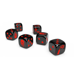 Zombicide 2nd Edition: Special Black and White Dice