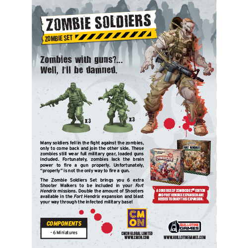 Zombicide 2nd Edition: Zombie Soldiers Set